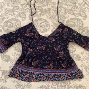 Boho flare sleeve Blouse